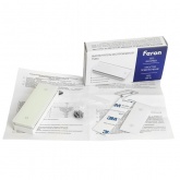 Выключатель дистанционного управления 1-клавишный Feron TM84 (не требует питания) стекло белый