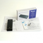 Выключатель дистанционного управления 1-клавишный Feron TM84 (не требует питания) стекло черный