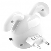 Светильник ночник Зайчик Feron FN1167 4LED 0.5W 220V белый