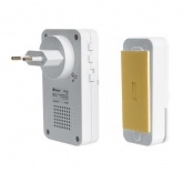 Звонок дверной Feron DB-100 Электрический 18 мелодий белый 230V