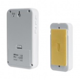 Звонок дверной беспроводной Feron E-379 Электрический 18 мелодий белый с питанием от батареек