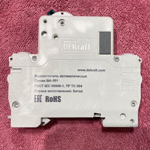 Однополюсный модульный электрический автомат Шнайдер Электрик 16А типа B