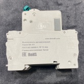 Автоматический выключатель DEKraft ВА-101 20A C 2P 4,5кА (автомат электрический)