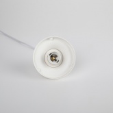 Светильник садово-парковый потолочный ЭРА НСБ 01-60-251 шар опал подвес шнур D250mm Е27