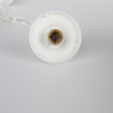 Светильник садово-парковый потолочный ЭРА НСБ 01-60-251 шар опал подвес цепь D250mm Е27