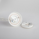 Светильник садово-парковый потолочный ЭРА НСБ 01-60-251 шар опал подвес цепь D250mm Е27