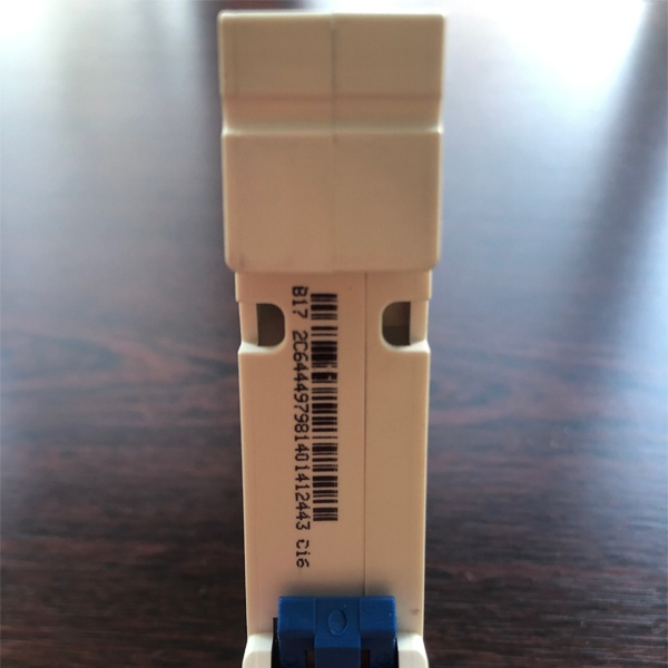 Однополюсный модульный электрический автомат ЧИНТ с уставкой типа С, номинальная нагрузка 16 Ампер, отключающая способность 6000 А