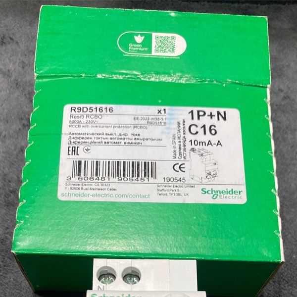 Автоматический выключатель дифференциального тока Шнайдер Электрик 10мА типа A, 16А уставка С