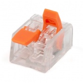 Клемма КВТ 2 х (0,14-4) СМК 221-412 универсальная [уп. 50шт]