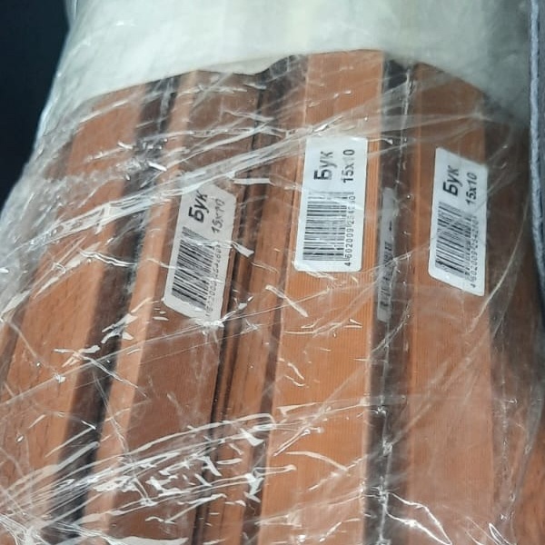 Декоративный под дерево бук короб кабельный 15*10 из ПВХ пластика для монтажа электропроводки на стене