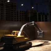 Прожектор светодиодный Gauss Elementary 150W 6500K 12800lm IP65 черный