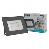 Прожектор светодиодный Gauss Elementary 50W 4000K 4475lm IP65 черный