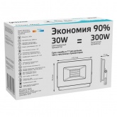 Прожектор светодиодный Gauss Elementary 30W 4000K 2695lm IP65 черный