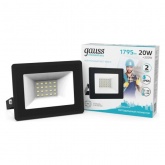 Прожектор светодиодный Gauss Elementary 20W 4000K 1745lm IP65 черный