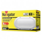 Светильник светодиодный 94 822 NBL-PO1-8-4K-WH-IP65-LED (R) 8W 4000K 700Lm 120x208x74mm (аналог НПБ)