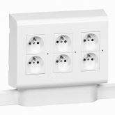 Блок выдвижной Legrand для монтажа на торце кабель-канала 20х12,5 DLPlus