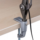 Светильник светодиодный настольный TDM СН-60 струбцина сенсор-диммер 14W 5000K 220V серебро/черный 2