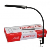 Светильник светодиодный настольный Гермес СШ ПДБ57-8-009 8W 4000K струбцина, сенсорный, черный