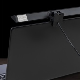 Светильник светодиодный на монитор TDM СН-200 5W 3000-6000K DIM, USB, черный L300x40x25mm