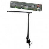 Светильник светодиодный на струбцине TDM СН-10 8W 2700-6500K телескопический DIM, USB черный