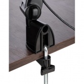 Светильник светодиодный на струбцине TDM СН-10 8W 2700-6500K телескопический DIM, USB черный