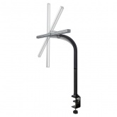 Светильник светодиодный на струбцине TDM СН-100 10W 3000-6000K DIM гибкий, черный