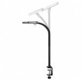 Светильник светодиодный на струбцине TDM СН-100 10W 3000-6000K DIM гибкий, черный