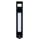 Светильник светодиодный настольный TDM СН-50 9W 5000K 220V серебро/черный диммер 2 колена