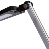 Светильник светодиодный настольный TDM СН-50 9W 5000K 220V серебро/черный диммер 2 колена