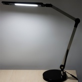 Светильник светодиодный настольный TDM СН-50 9W 5000K 220V серебро/черный диммер 2 колена