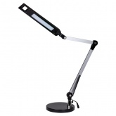 Светильник светодиодный настольный TDM СН-50 9W 5000K 220V серебро/черный диммер 2 колена