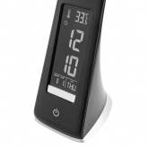 Светильник светодиодный настольный-часы TDM СНЧ-2 5W 5000K USB черный сенсор-диммер календарь термом