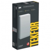 Щит накладной пластиковый ИЭК Tekfor ЩРН-П-36 36м белый IP41 (01-01-065)