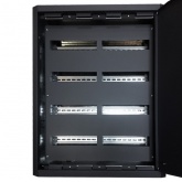 Щит распределительный встраиваемый ЩРВ-96 (2х4х12) 684х560х120 IP31 RAL9005 (муар черный)