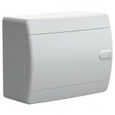 Щит накладной ИЭК UNION Compact ЩРН-П-8 8м белая дверь IP41