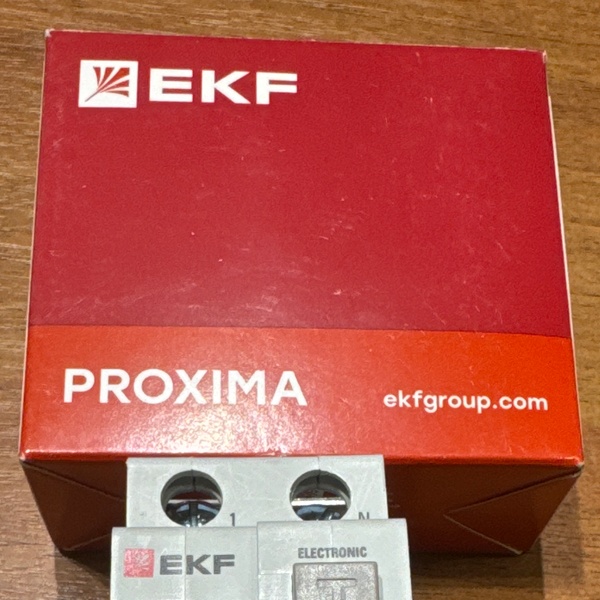 Дифавтомат ЕКФ в двухмодульном корпусе с типом защиты А