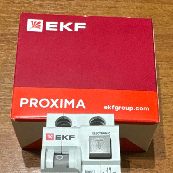 Дифавтомат ЕКФ в двухмодульном корпусе с типом защиты А