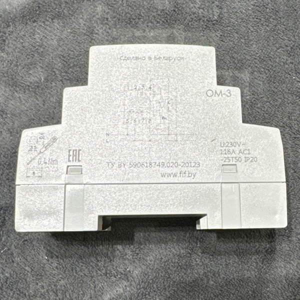 Ограничитель OM-03 для контроля потребления мощности в однофазных сетях