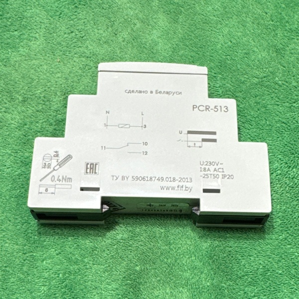 Реле времени общего значения PCR-513, 230В, 8А, с задержкой включения