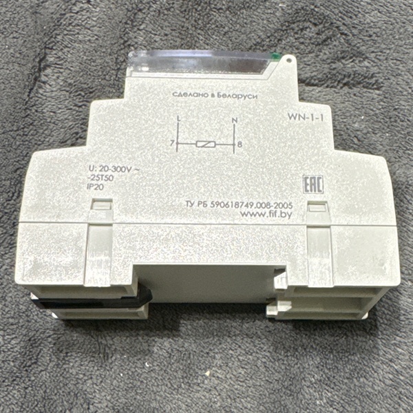 Цифровой указатель напряжения WN-1-1 для однофазной сети, 20–300В, 50 Гц