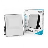 Прожектор светодиодный Gauss EVO 100W 6500K 10000lm IP65 черный