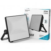 Прожектор светодиодный Gauss EVO 20W 6500K 1800lm IP65 черный