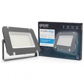 Прожектор светодиодный Gauss Qplus 200W 6500K 24000lm IP65 графитовый