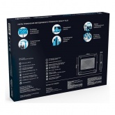 Прожектор светодиодный Gauss Qplus 200W 6500K 17500lm IP65 черный