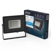 Прожектор светодиодный Gauss Qplus 30W 6500K 2700lm IP65 черный