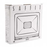 Прожектор светодиодный SFL90-50 50W 6400K 4500Lm IP65 белый SAFFIT