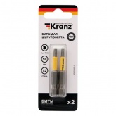 Бита Kranz для шуруповерта Torx T15х50 мм (2 шт./уп.)