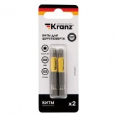 Бита Kranz для шуруповерта Torx T27х50 мм (2 шт./уп.)