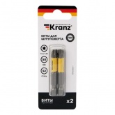 Бита Kranz для шуруповерта Torx T40х50 мм (2 шт./уп.)