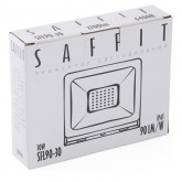 Прожектор светодиодный Saffit SFL90-30 30W 6400K 2700Lm IP65 белый